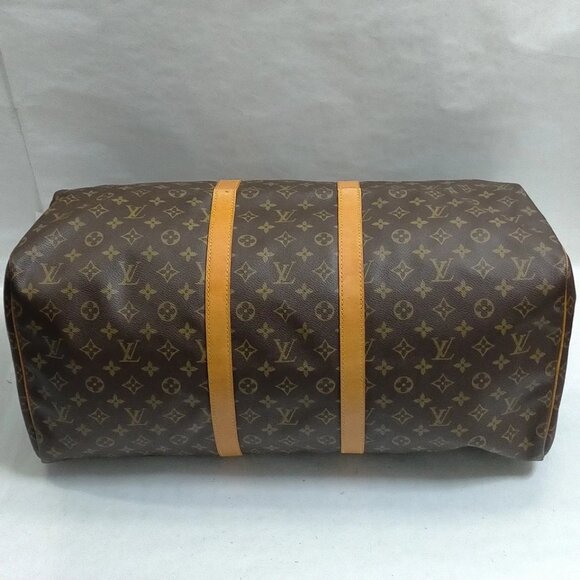 Louis Vuitton LV Boston Bag Keepall 55 Brown Monogram 799-072425 - Picture 4 of 9